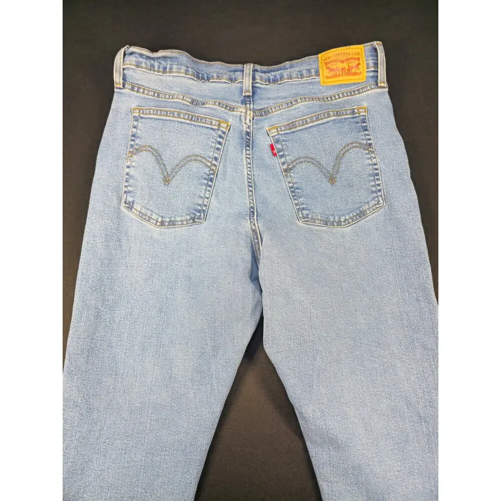 Levi's 550 Relaxed Fit Jeans Mens W32 L28 Light Wash Denim Straight Leg